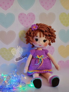 عروسک دستباف دختر