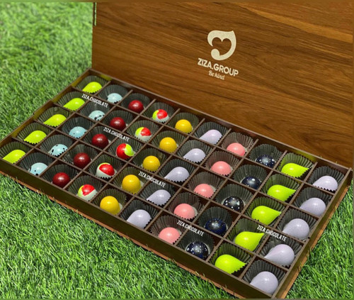 شکلات جعبه چوبی